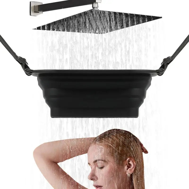 Ice Filtering Showerhead Filter Shower Rain Shower Filter Shower Ice Bath Folding Portable Cooling Showerhead Household