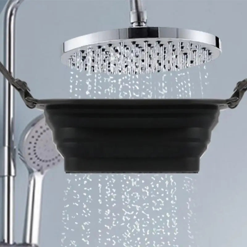 Ice Filtering Showerhead Filter Shower Rain Shower Filter Shower Ice Bath Folding Portable Cooling Showerhead Household