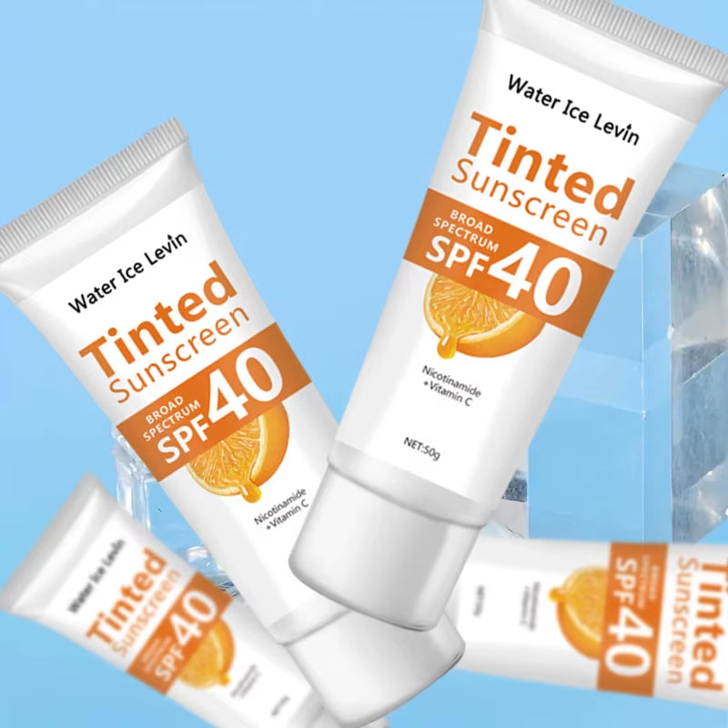 Orange Sunscreen Sunscreen Lotion Sunscreen Skin Care Cream Sunscreen Whitening Facial Moisturizer Anti-Aging Oil Control
