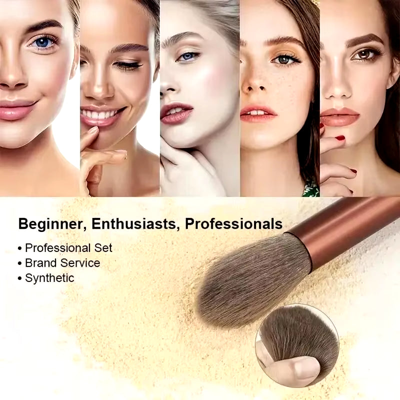 Makeup Brush Set Soft Fluffy Professiona Cosmetic Foundation Powder Eyeshadow Kabuki Blending Make up Brush Beauty Tool Makeup
