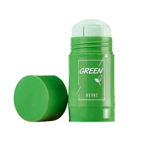 Green Tea Face Mask Stick for Face Blackhead Remover, Pore Deep Cleansing Mask Stick Moisturizing, Oil Control for All Skin Type