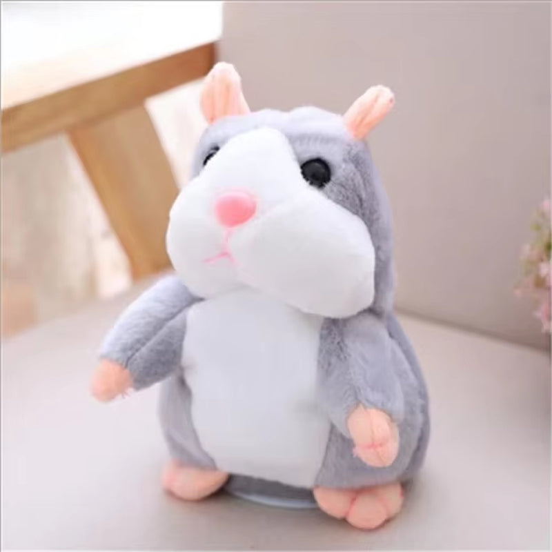 15Cm Talking Hamster Kid Toys Plush Stuffed Animal Sweet Speak Sound Recording Repeat Plush Kawaii Hamster Animal Toys