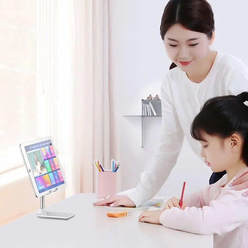 Desk Mobile Phone Holder Stand for Iphone Ipad Xiaomi Adjustable Desktop Tablet Holder Universal Table Cell Phone Stand