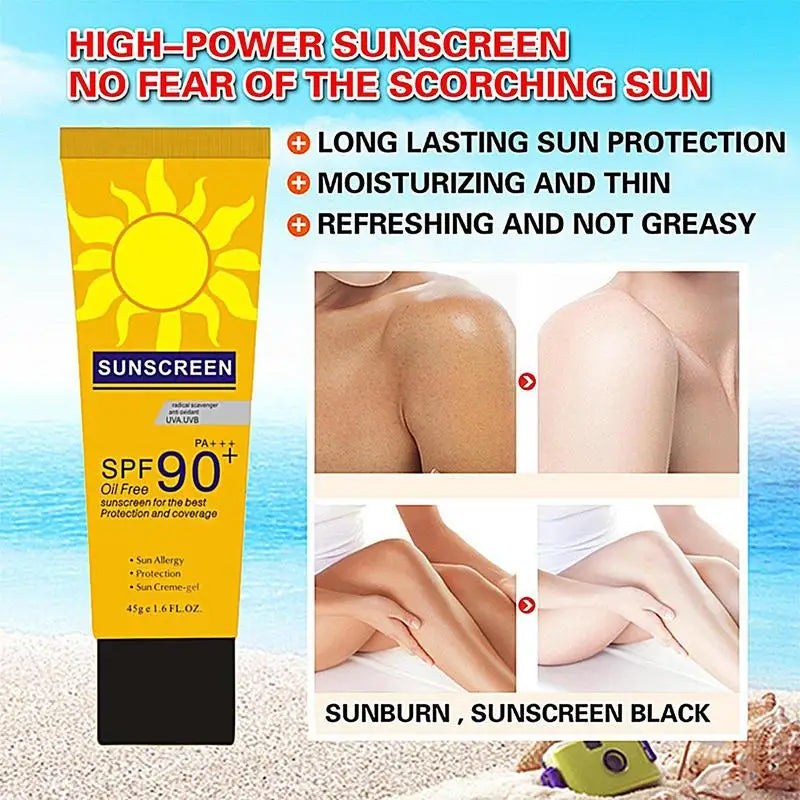 Sport Sunscreen Daily Sunscreen Moisturiser Oily Skin Daily Sunscreen Moisturizer Facial Sunscreen Non-Greasy Mineral Face